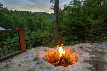 Vacation Rental for 12 Guests in Blue Ridge Mountains, North Carolina, Picture 4