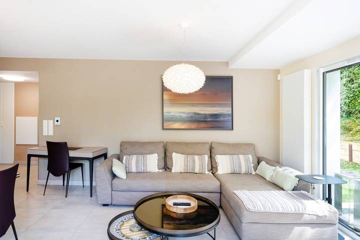 Apartamento entero, Apartamento «Lujoso con Jardín» con terraza compartida, Wi-Fi y aire acondicionado in Lago de Hossegor, Hossegor