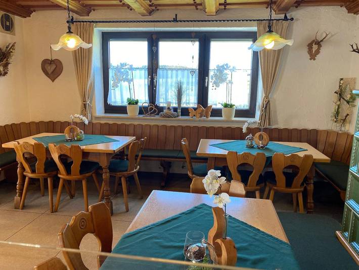 Pension für 2 Personen, mit Garten