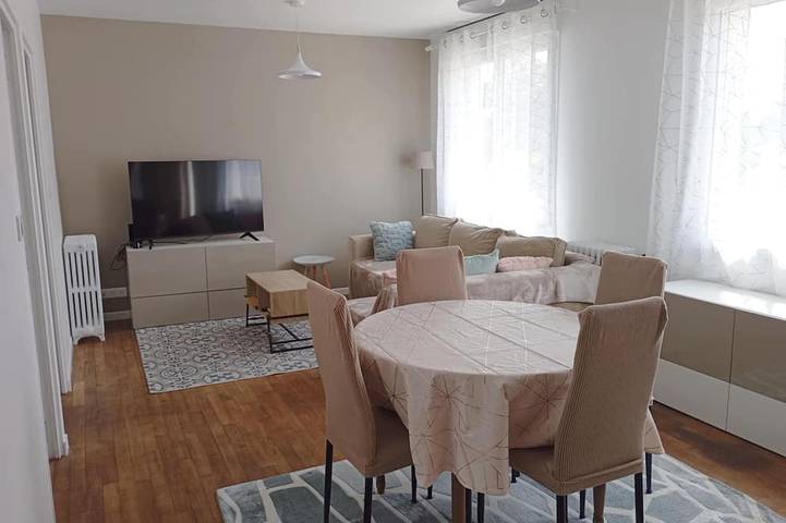 Appartement de vacances pour 6 personnes, avec jardin