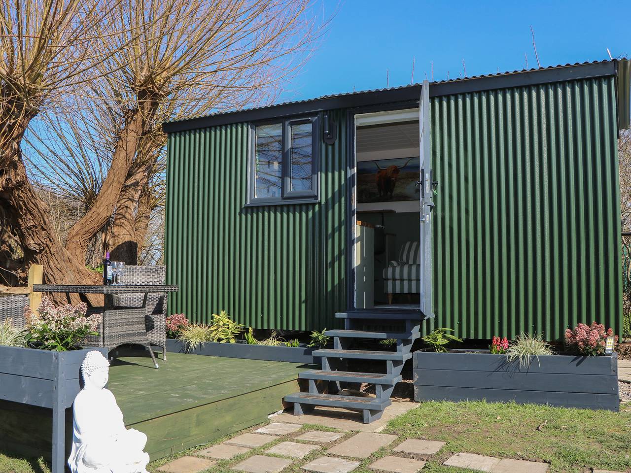 Hut voor 2 personen met tuin in Pevensey, East Sussex