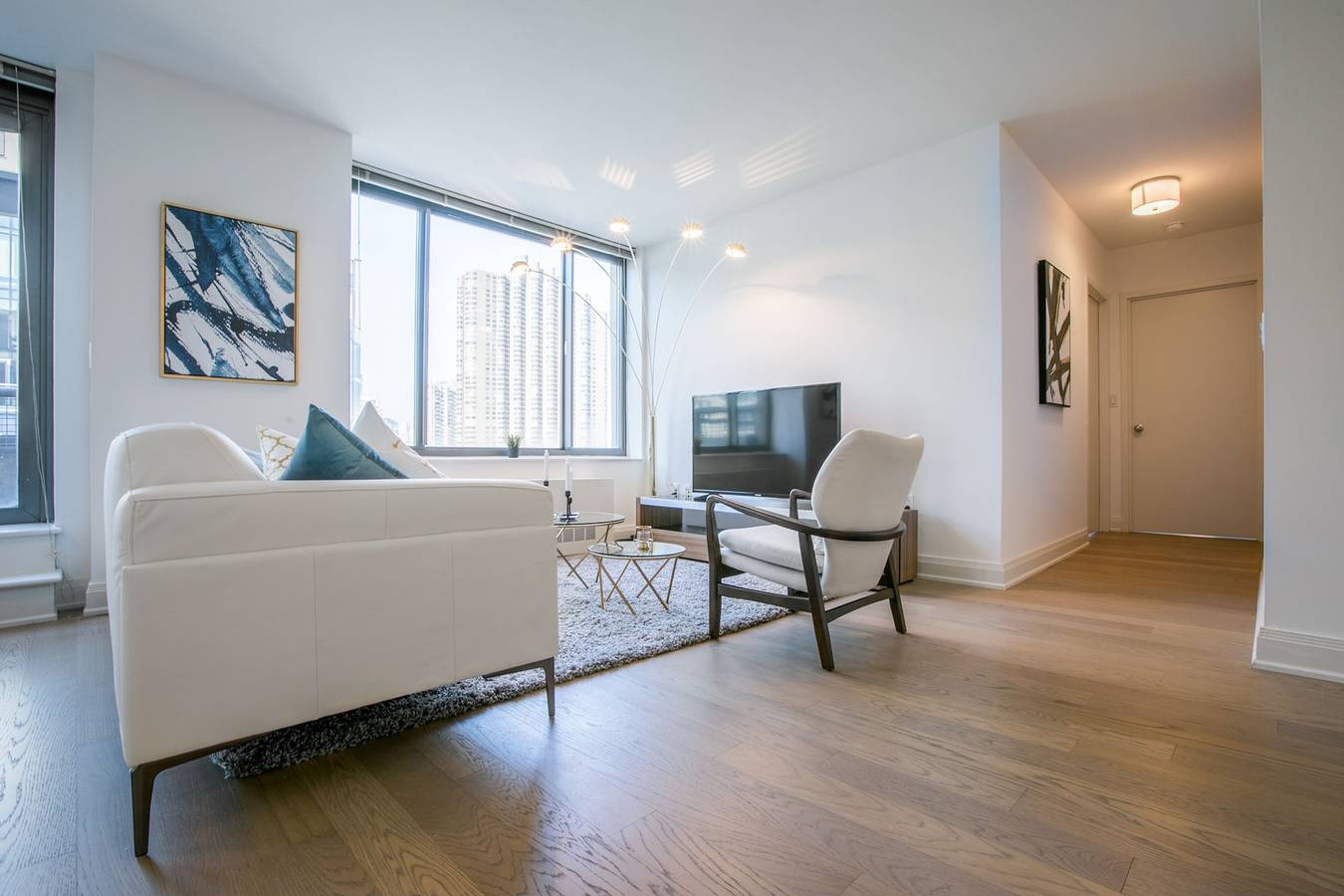 Apartamento entero, Bright 2 Bedrooms 2 Bathrooms Unit with Balcony in Manhattan, Nueva York