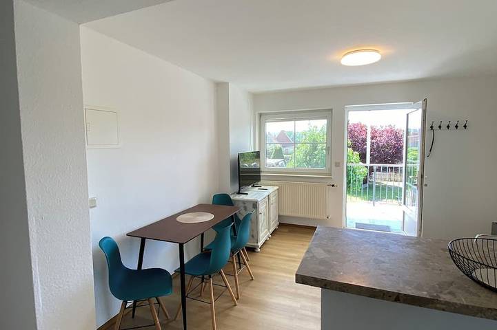 Ferienwohnung für 4 Personen, mit Garten und Balkon in Mönkebude