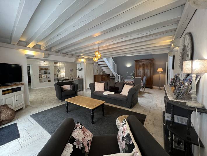 Gîte pour 10 personnes, avec piscine ainsi que terrasse et jardin à Huisseau-sur-Cosson - 3