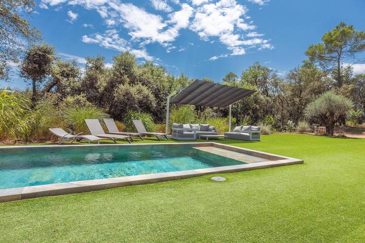 Villa Valériane, luxurious and contemporary, exceptional location amid Var vineyards in Trans-en-Provence, Draguignan region
