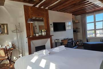 Appartement De Vacances pour 2 Personnes dans Honfleur, Côte de Grâce, Photo 4