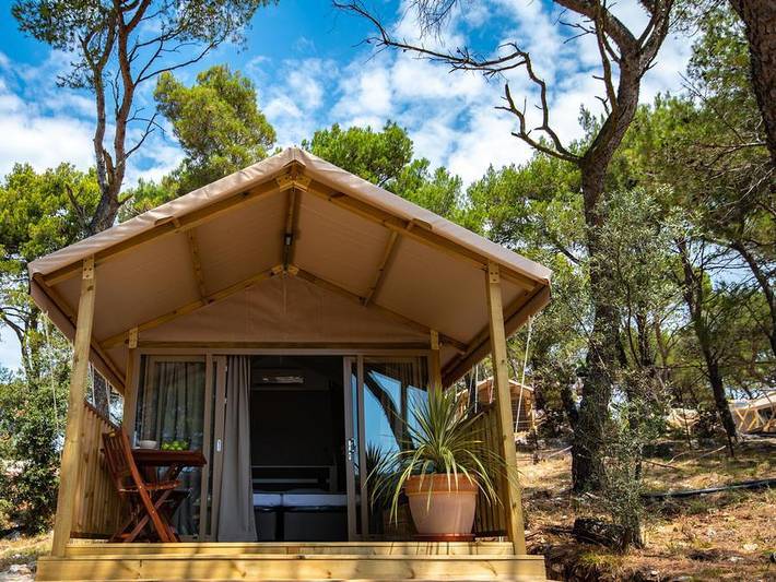Zelt für 2 Personen, mit Sauna, mit Haustier in Kroatien - 2