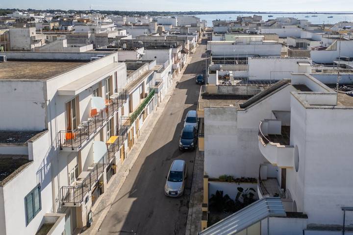 Holiday Home 'Corallo Luxury Room Controvento' with Sea View, Wi-Fi and Air Conditioning in Porto Cesareo, Gulf of Taranto