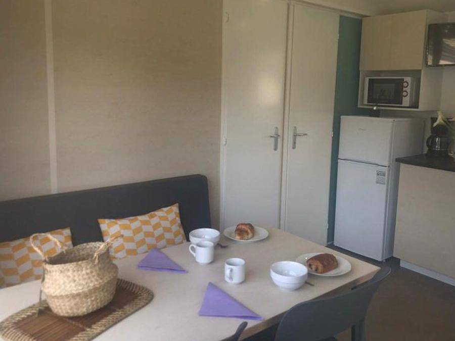 Camping L' International Erromardie - Casa mobile 6 persone - C- Casa mobile caraibica - 2 camere da letto in Saint-Jean-de-Luz, Bayonne e dintorni