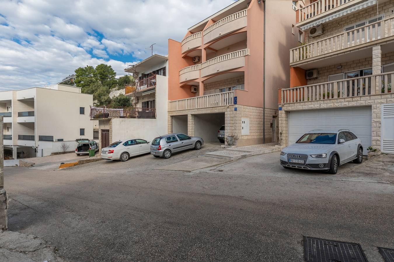 Ganze Wohnung, 1-Zimmer-Ferienwohnung mit Balkon und Meerblick Baska Voda, Makarska A-23641-a in Baska Voda, Makarska Riviera
