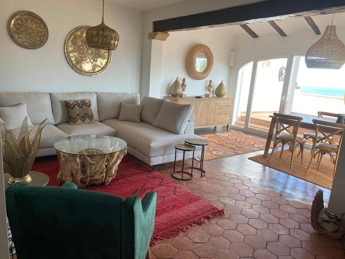 Ferienwohnung für 6 Personen, mit Balkon und Terrasse sowie Garten und Ausblick in Nova Xabia - 3