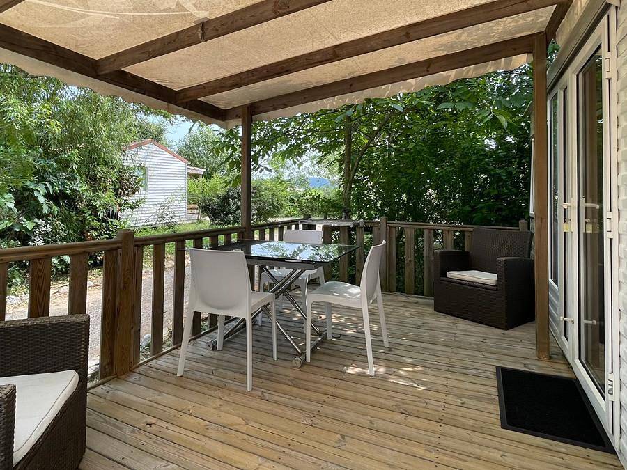 Camping Les Floralies - Mobilheim 2 personen - Salvia 2pers - keine Haustiere - verfügbar nach 17h in Montauroux, Mittelmeerküste (Frankreich)
