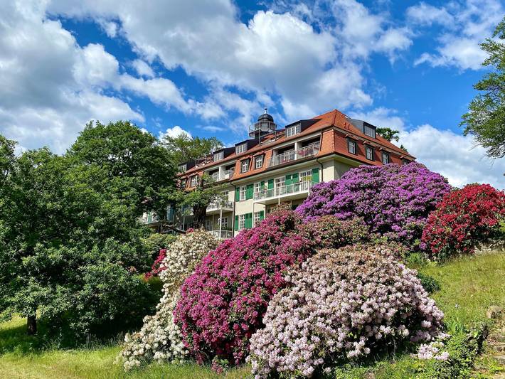 Ferienwohnung für 5 Personen, mit Balkon und Garten in Loschwitz