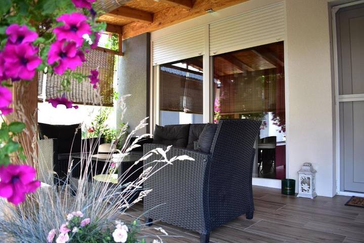 Apartament wakacyjny dla 4 osób, z balkon/ taras w Slawonia