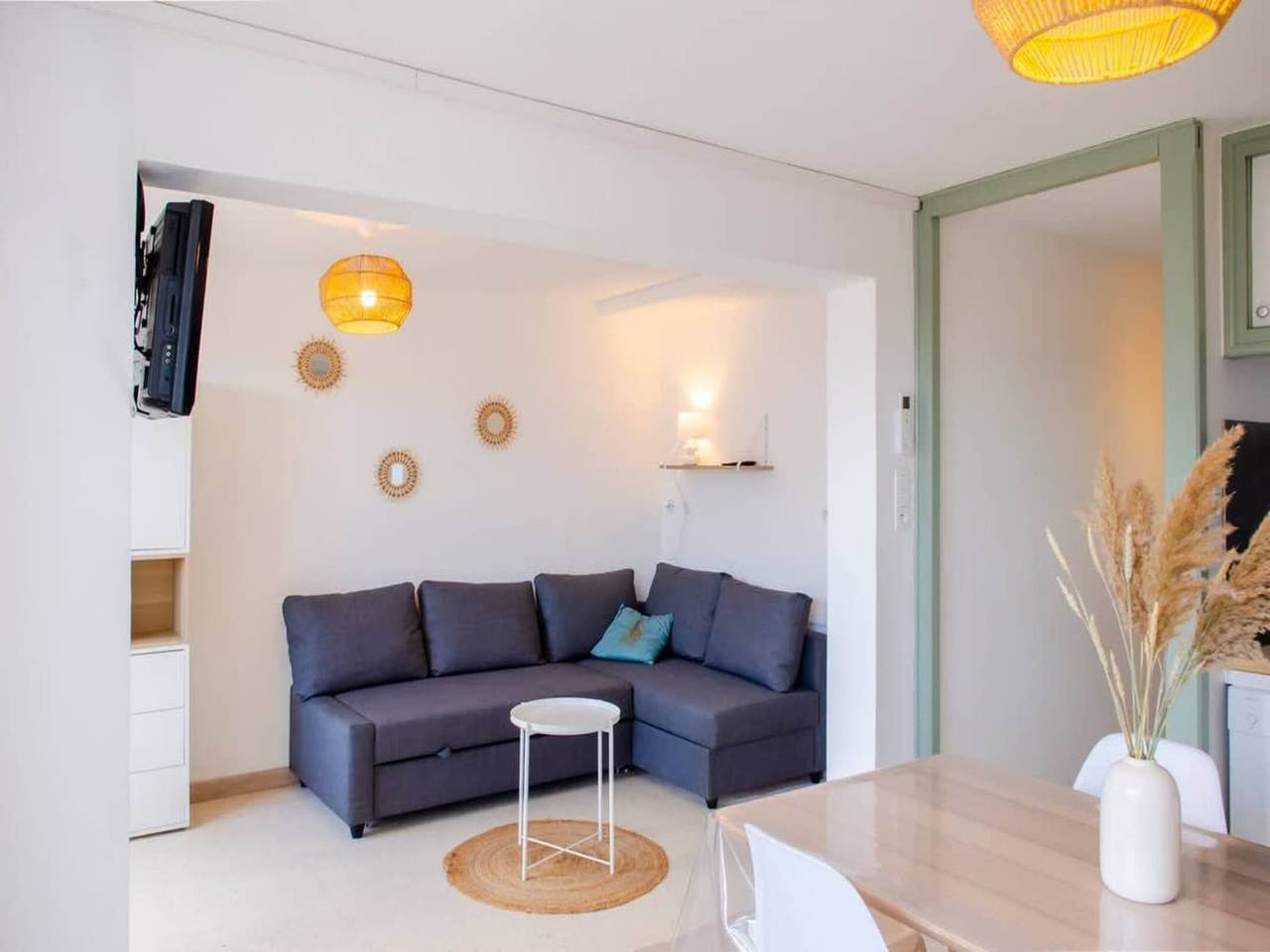 Ganze Wohnung, Familienapartment 30 m vom Strand entfernt in Valras-Plage, Mittelmeerküste (Frankreich)