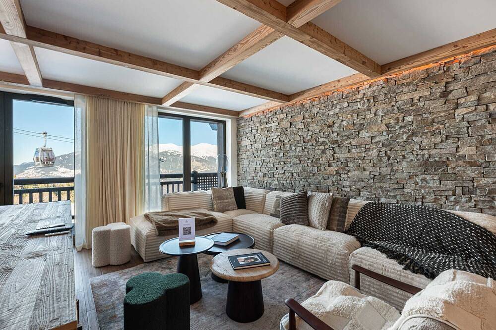 Apartamento entero, Apartamento nuevo a pie de pistas con Spa, piscina y parking en Courchevel in Courchevel 1850, Saint-Bon-Tarentaise