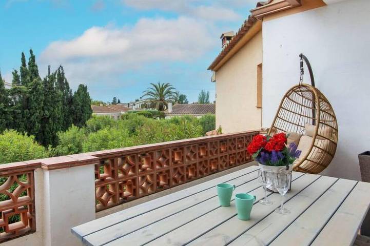 Appartement de vacances pour 5 personnes, avec balcon/terrasse et terrasse