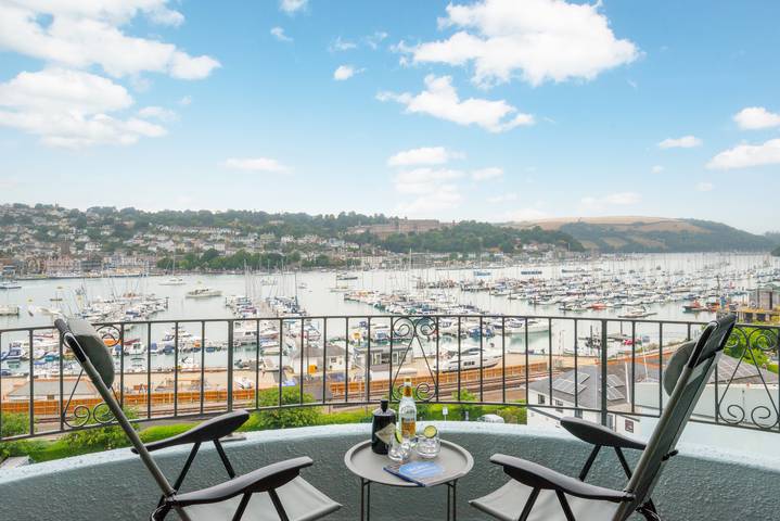Holiday rental for 4 people, with balcony in Kingswear