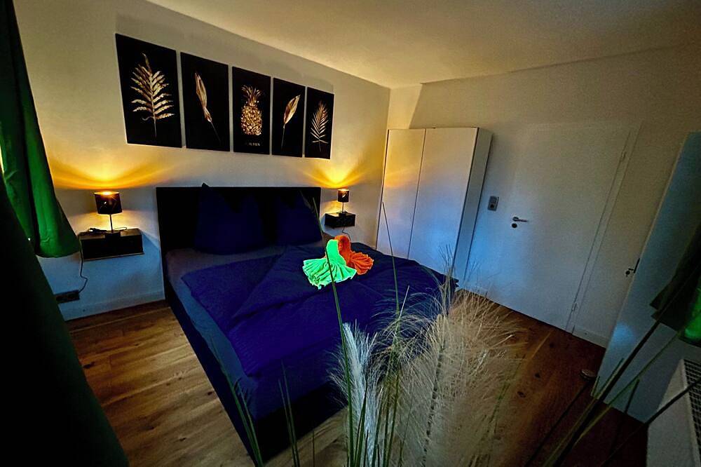Ferienhaus im Grünen mit Kamin in Schmachtenhagen, Oranienburg