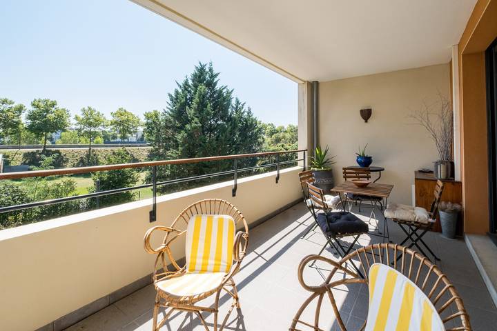 Ganze Wohnung, Ferienwohnung für 2 Personen mit Terrasse in Amidonniers-Caffarelli (Toulouse), Toulouse