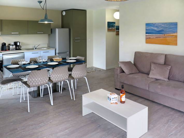 Appartement de vacances pour 8 personnes, avec terrasse dans les Landes - 3