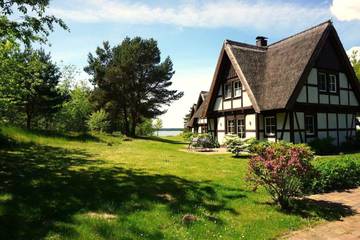 Ferienhaus für 6 Personen, mit Terrasse und Garten in Rankwitz