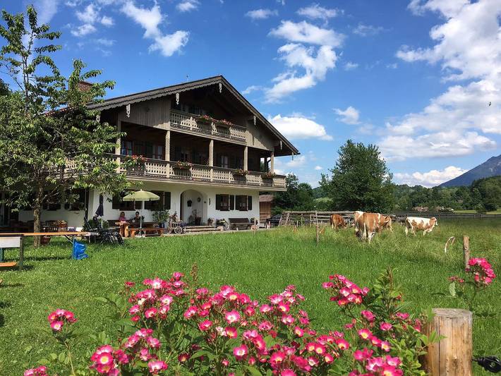 Ferienwohnung für 2 Personen, mit Balkon und Garten in Oberbayern