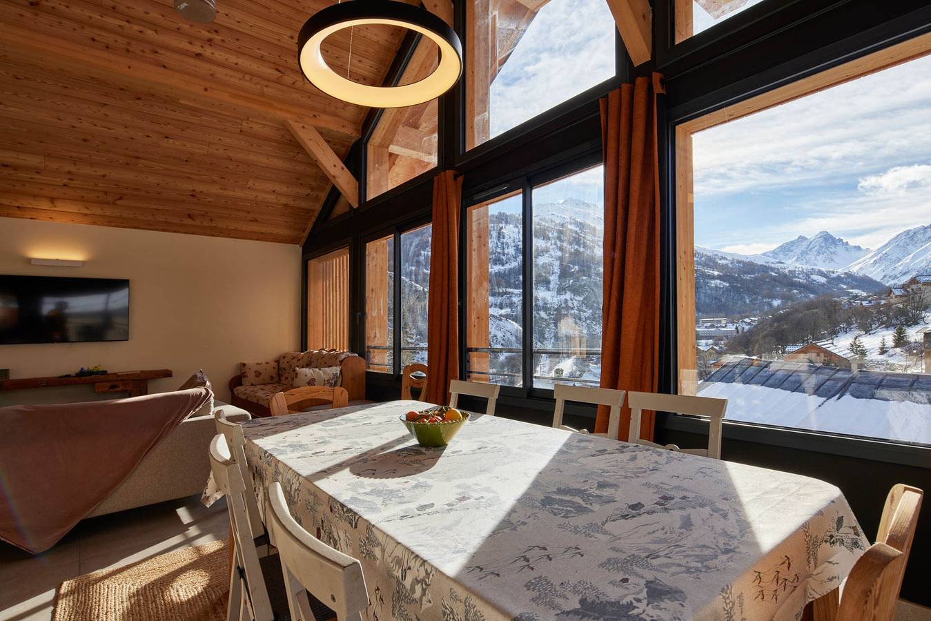 Chalet 4 pièces mezzanine 11 personnes exposé Sud-Ouest (Baudriez) in Valloire, Région de Saint-Jean-de-Maurienne