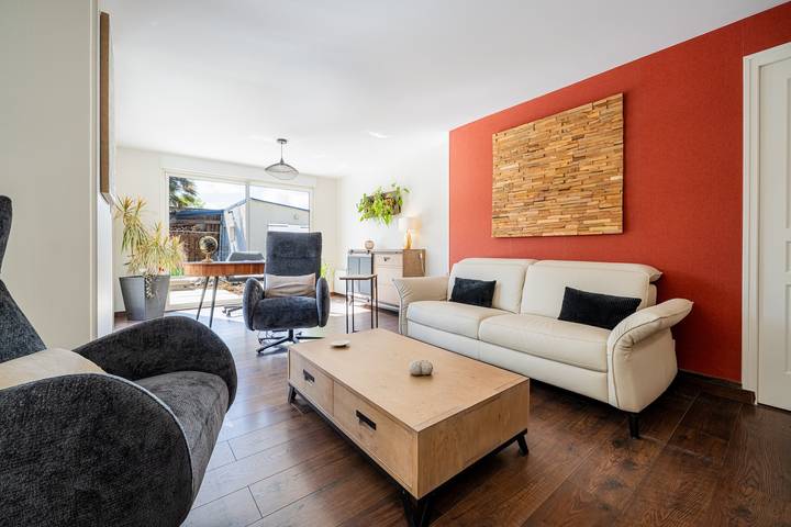 Maison de vacances pour 6 personnes, avec Terrasse ainsi que Jardin et Piscine à Lion-sur-Mer