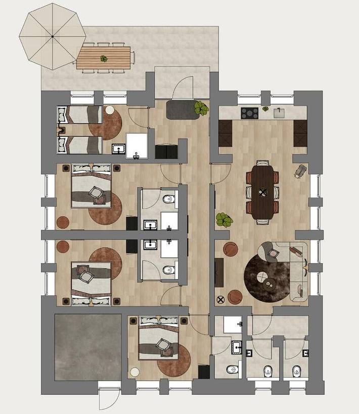Camping für 3 Personen, mit Sauna und Pool in Österreich - 2