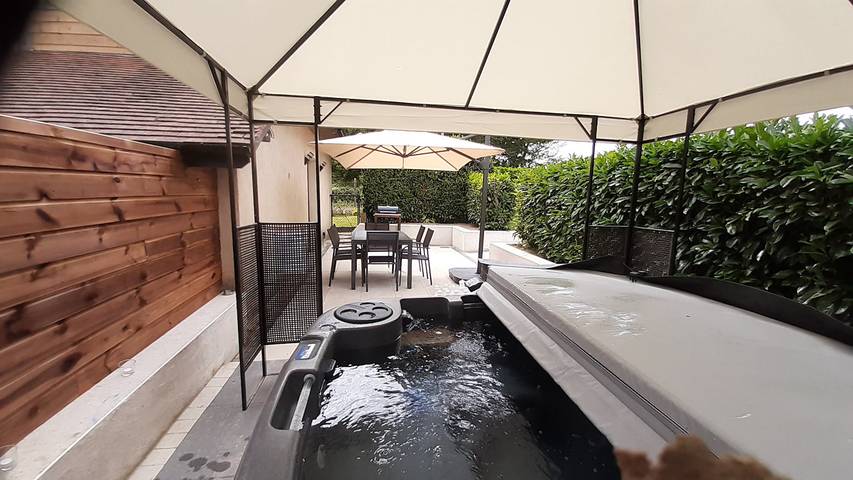 Gîte pour 6 personnes, avec piscine et jardin ainsi que terrasse et vue sur le lac, animaux acceptés dans Mayenne - 3