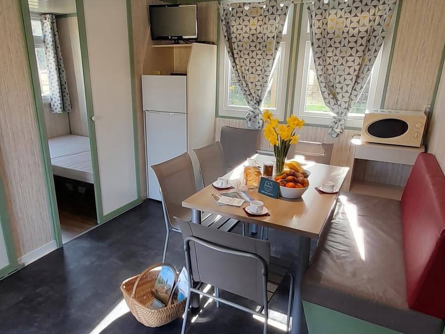 Camping Les Rulières - Chalet 6 personnes - Tv in Fontenay-le-Comte