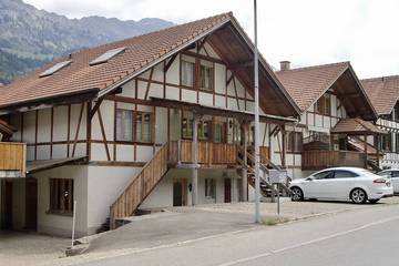 Ferienwohnung für 4 Personen, mit Garten und Terrasse in Frutigen