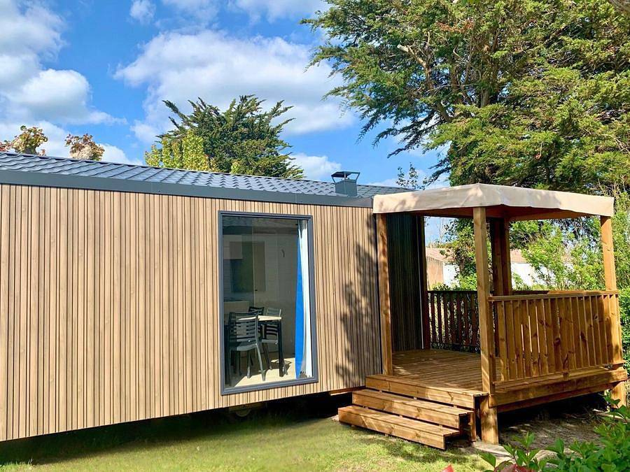 Camping Plein Sud - Mobilhome 4 personas - Cottage Grand confort 3/4 personas in Saint-Jean-de-Monts, Vandea
