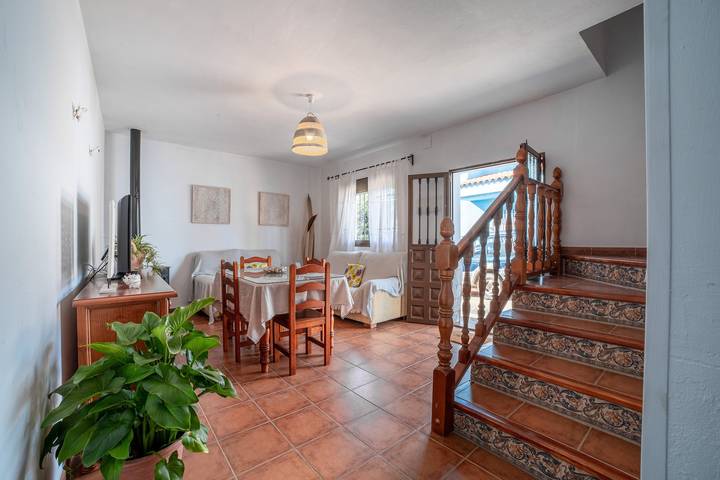 Holiday Home 'La Casa Del Bosque' with Mountain Views, Balcony & Wi-Fi in Júzcar, Málaga Province