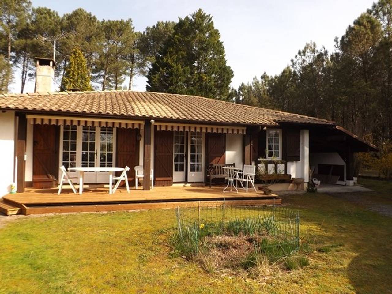 Einladende Villa, Haustiere erlaubt - 6 Pers. in Vielle-Saint-Girons, Côte d’Argent