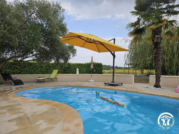 Gîte pour 4 personnes, avec piscine et terrasse, animaux acceptés à Gaillac - 2