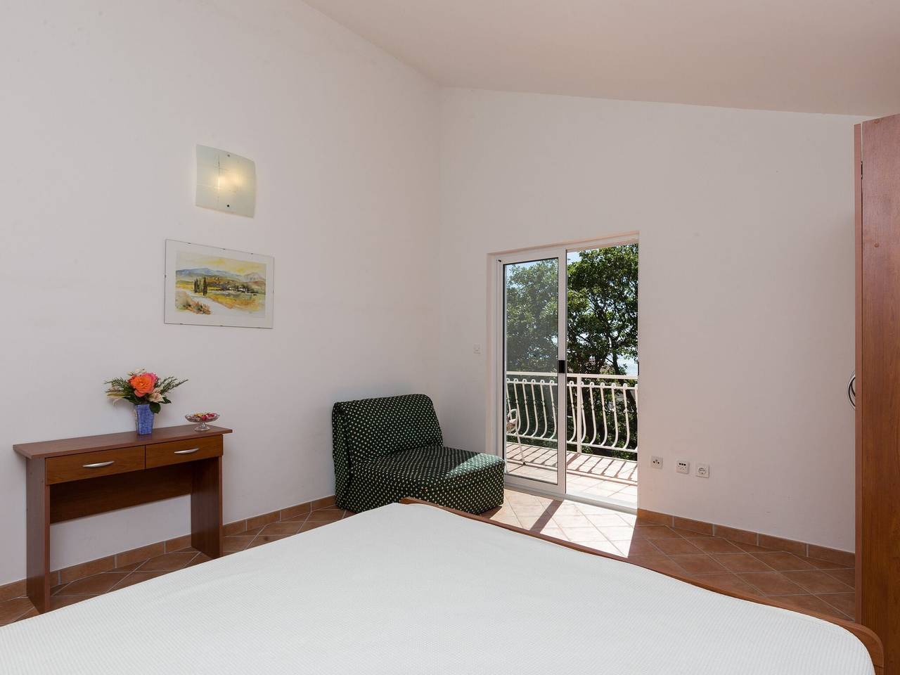 Ganze Wohnung, Villa Dubravka - Superior Studio Apartment with Balcony and Sea View (Apartman 3) in Plat, Dubrovnik-Neretva