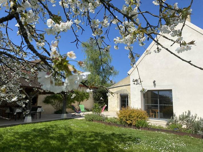 Gîte pour 8 personnes, avec jardin et terrasse