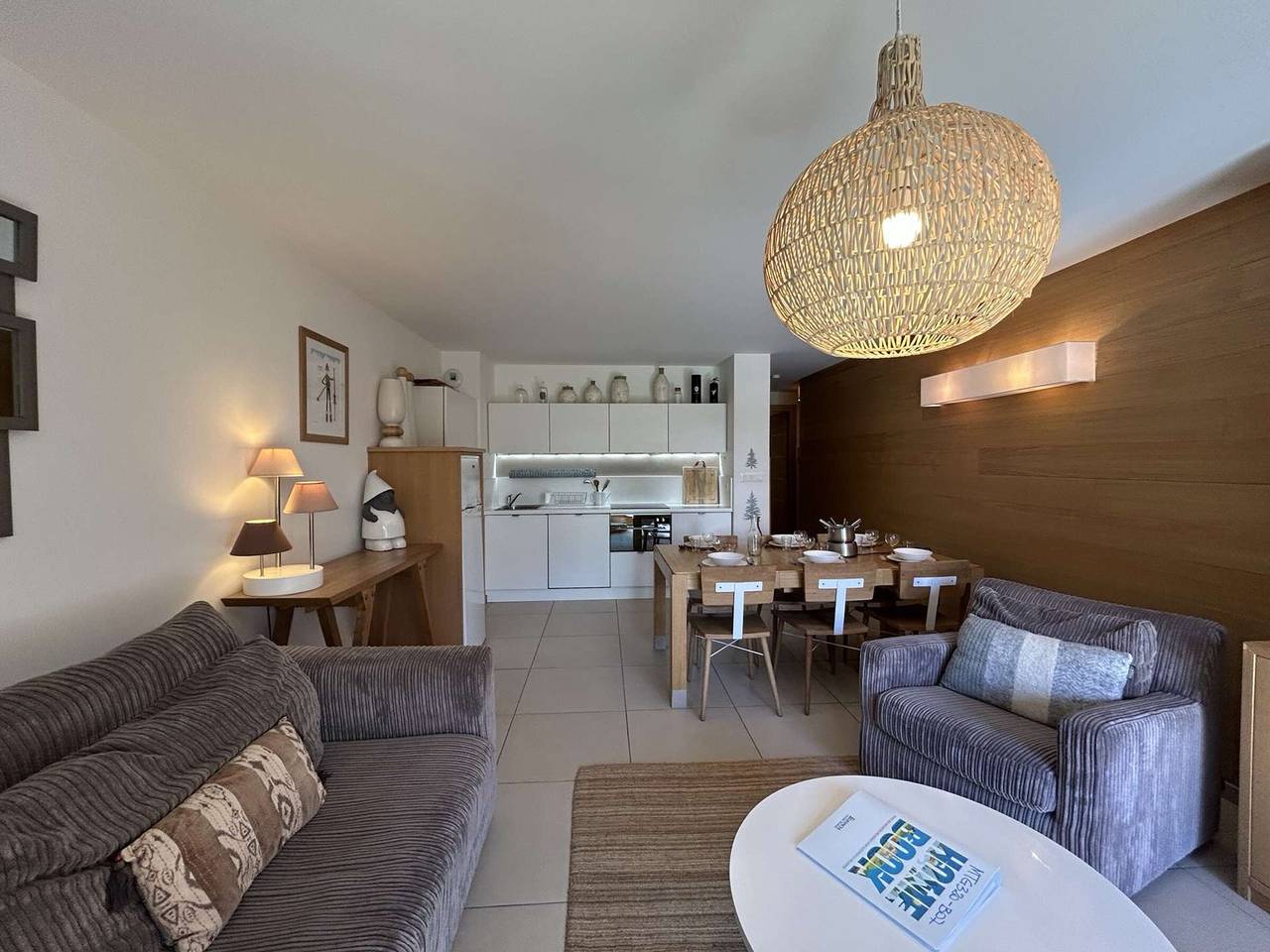 Appartement entier, Bel appartement au cœur de Montgenèvre avec garage et 6 couchages in Montgenèvre, Région de Briançon