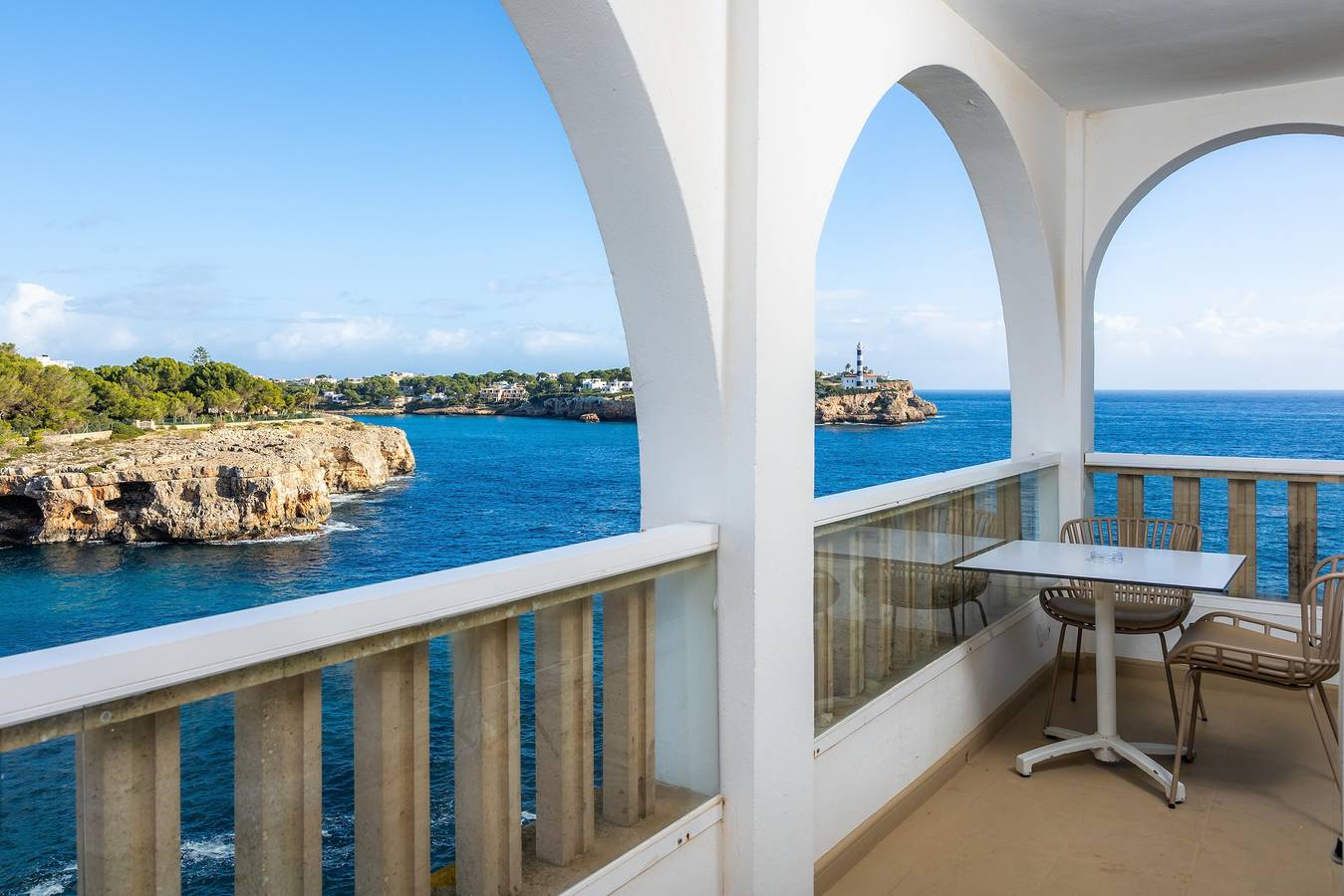 Lejlighedshotel for 3 personer med balkon in Portocolom, Felanitx
