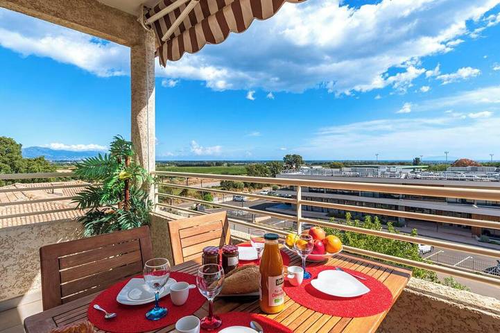 Appartement de vacances pour 4 personnes, avec balcon