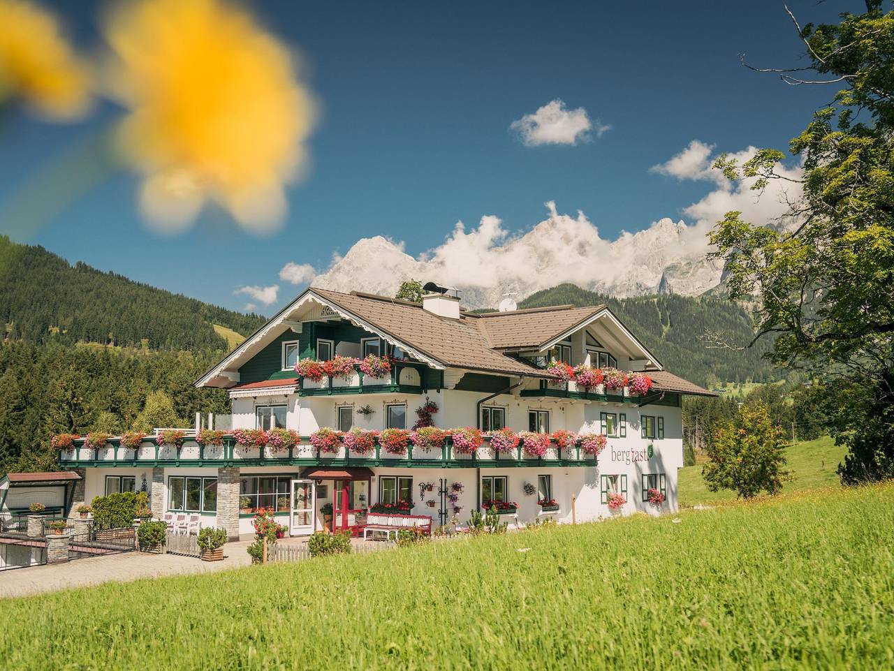 Ganze Ferienwohnung, **** Landhaus Bergrast - Apartment Typ B Studio 32 m² in Ramsau am Dachstein, Schladming-Dachstein