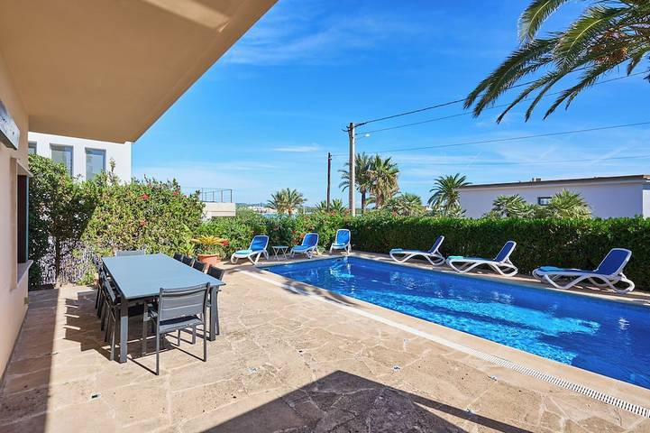 Ferienhaus für 10 Personen, mit Balkon in Portocolom