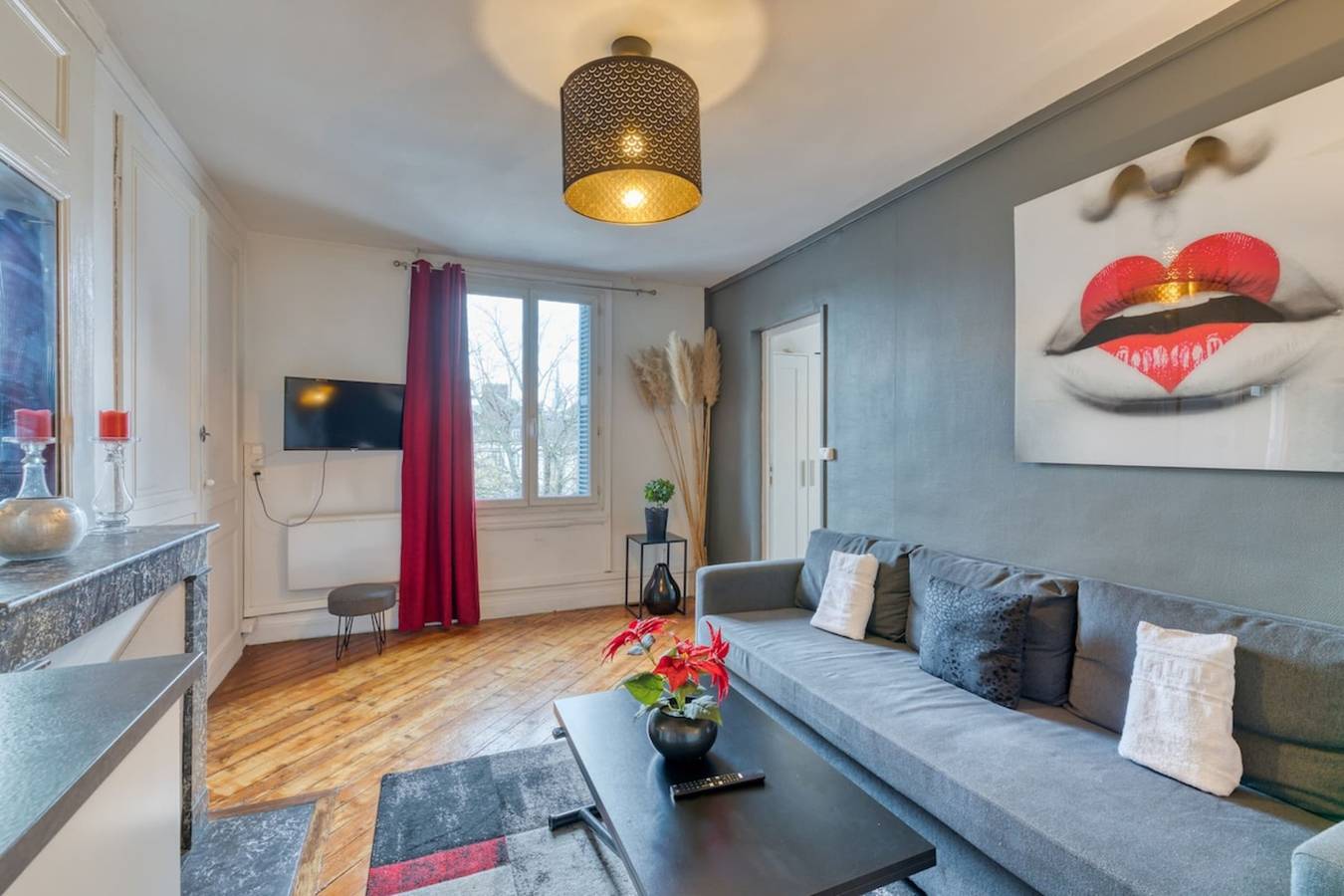 Appartement entier, Le French Kiss, F2 rénové, hyper-centre de Rouen in Rouen, Région de Rouen