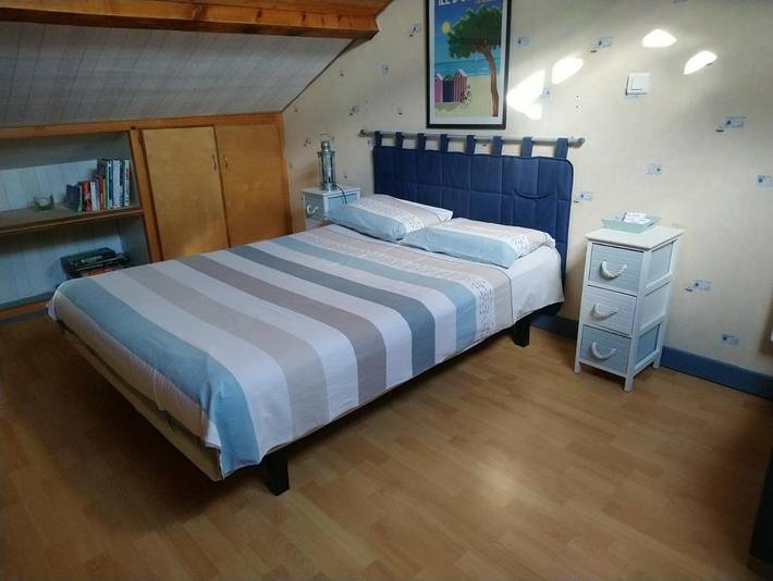 Chambre d’hôte pour 3 personnes, avec jardin