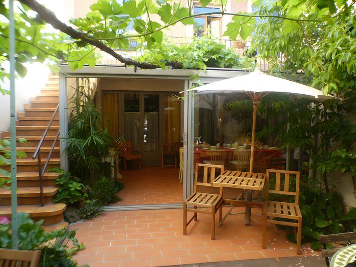 Gîte pour 3 personnes, avec jardin et balcon à Bédoin