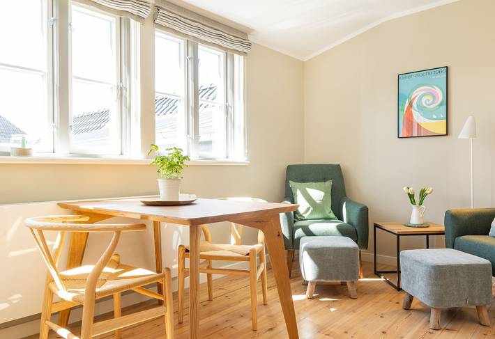Ferienwohnung für 2 Personen, mit Balkon und Terrasse in Norddorf