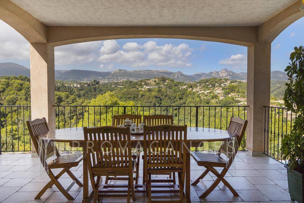 Holiday house with pool and views at Saint-Paul-de-Vence in Saint-Paul-de-Vence, Region de Cannes