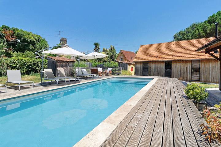 Location de vacances pour 6 personnes, avec jardin à Veyrines-de-Domme